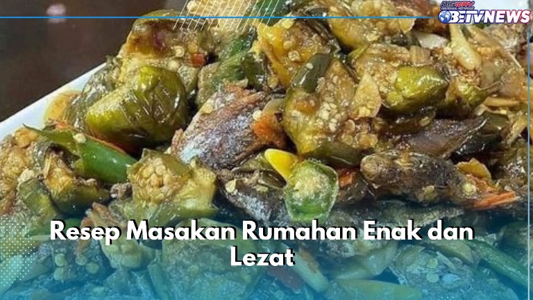 Ide Resep Masakan Rumahan Enak dan Lezat, Cobain Sambal Terong Ikan Asin Ini