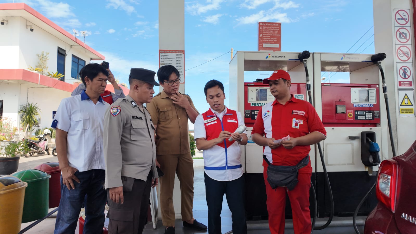 Pertamina Pantau Pengisian BBM di SPBU Wilayah Bengkulu, Pastikan Penyaluran Tak Ada Hambatan