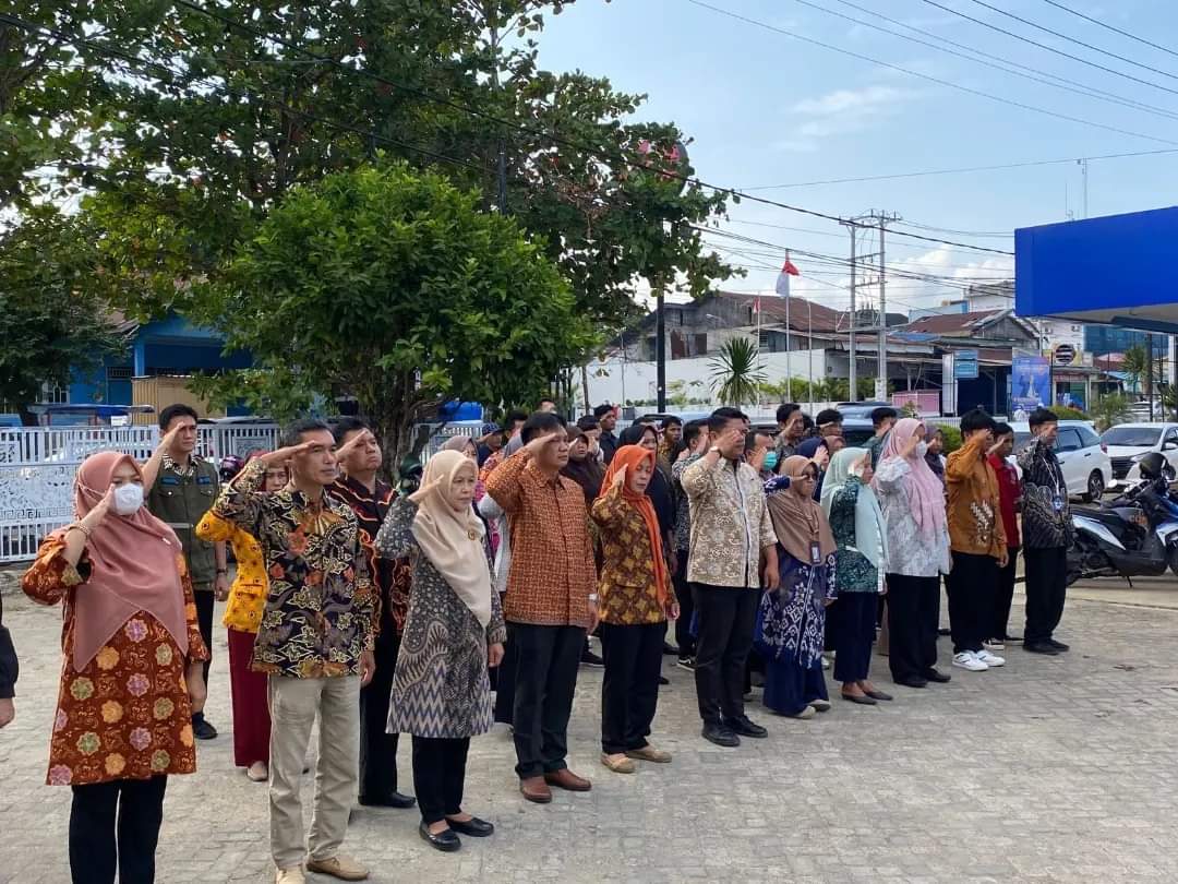 Hari Batik Nasional, ASN dan PTT Pemkot Bengkulu Ngantor Pakai Batik