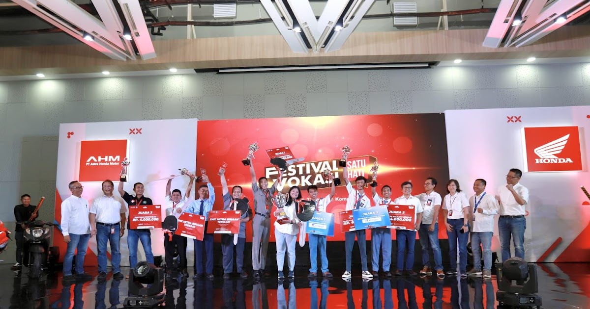 Astra Honda Motor Umumkan Pemenang Festival Vokasi Satu Hati 2023, Berikut Daftarnya