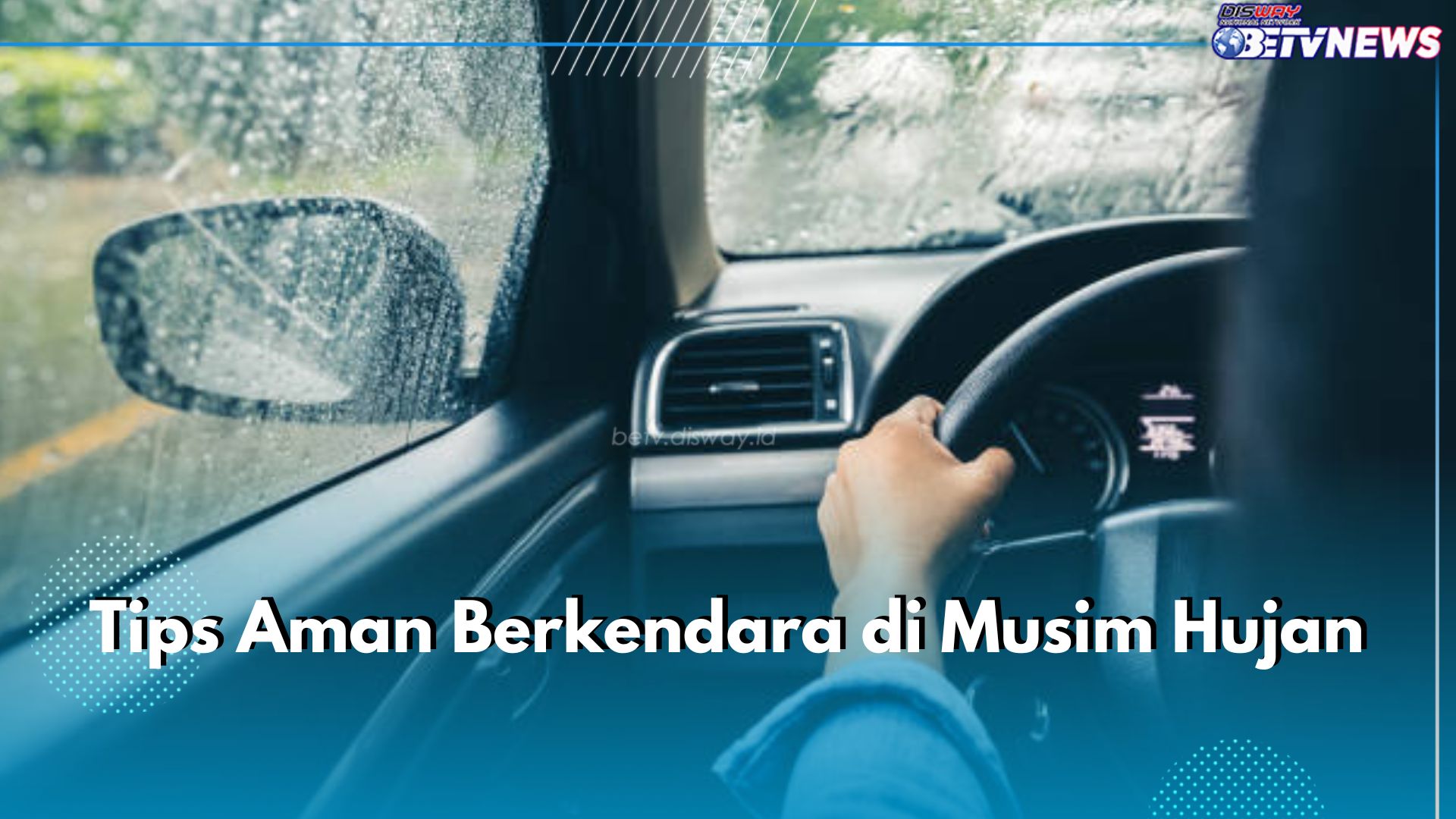 5 Tips Aman Berkendara di Musim Hujan, Selalu Cek Kondisi Kendaraan