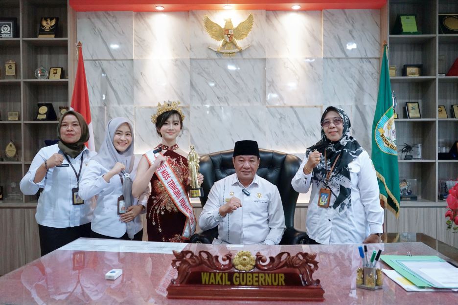 Plt Gubernur Apresiasi Prestasi Naura Vanessa, Harap Harumkan Bengkulu hingga Kancah Internasional