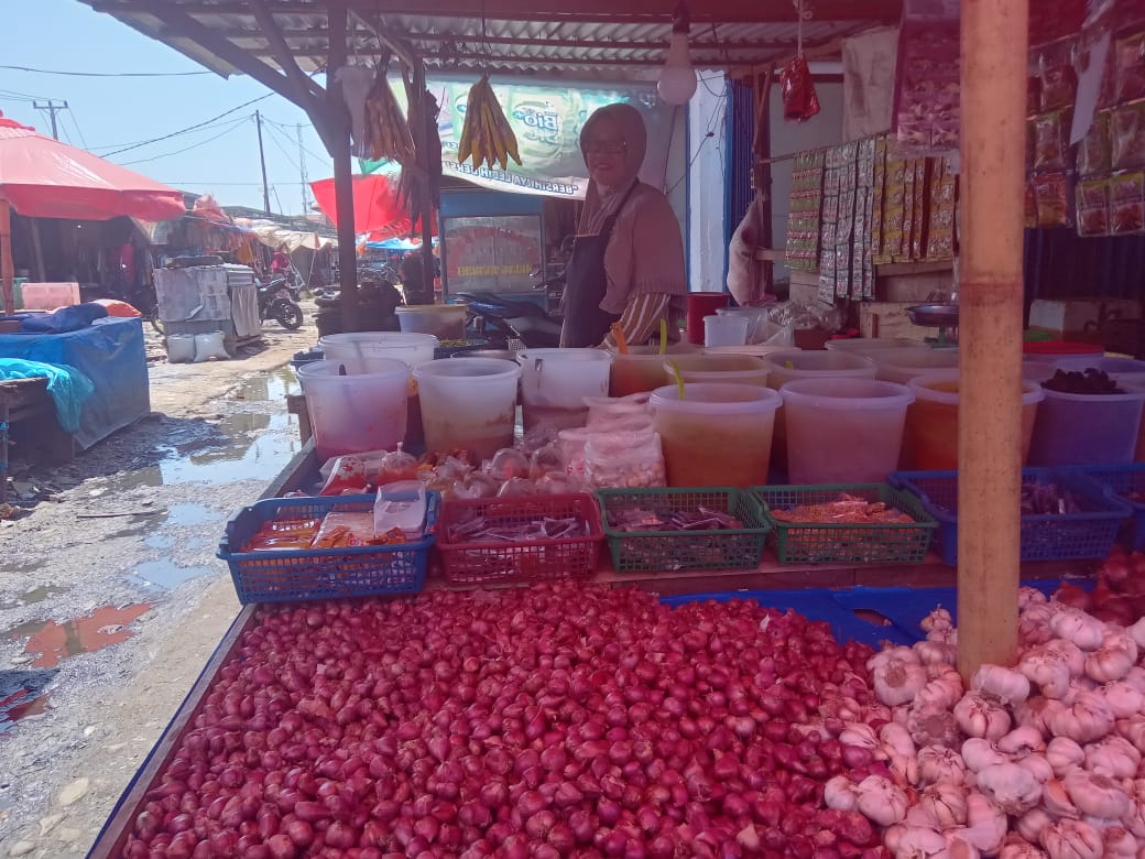 Harga Bawang Merah, Bawang Putih dan Ayam Potong di Kota Bengkulu Turun, Jadi Segini