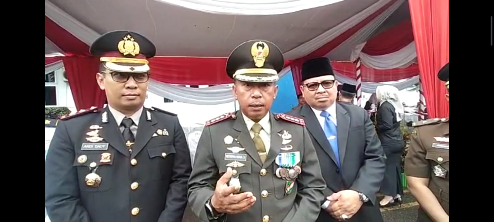 Pimpin Upacara Hari Pahlawan, Ini Pesan Dandim Kota Bengkulu