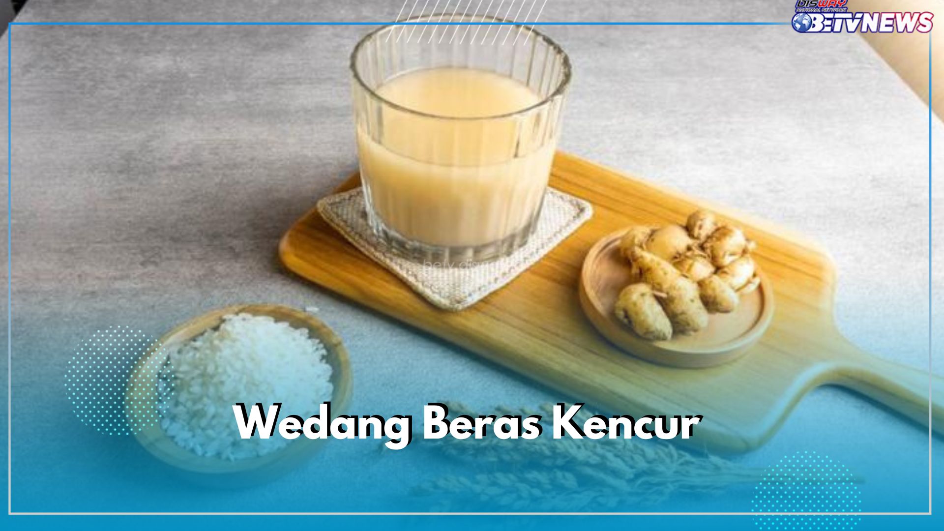 Lagi Stres? Yuk Redakan Dengan Wedang Beras Kencur, Klaim Manfaat untuk Kesehatan Tubuh Berikut Ini