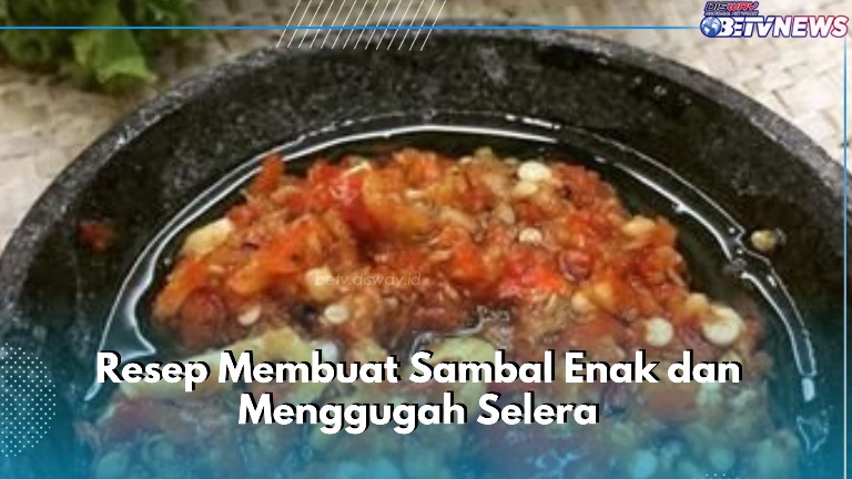 Cobain Resep Sambal Bawang Cobek Ini, Dijamin Enak dan Menggugah Selera