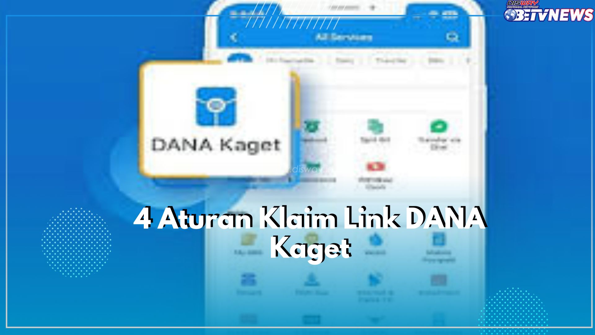 Cek Disini! Ada 4 Aturan dalam Mengklaim Link DANA Kaget, Pastikan Saldo Gratis Masuk ke Dompet Digital