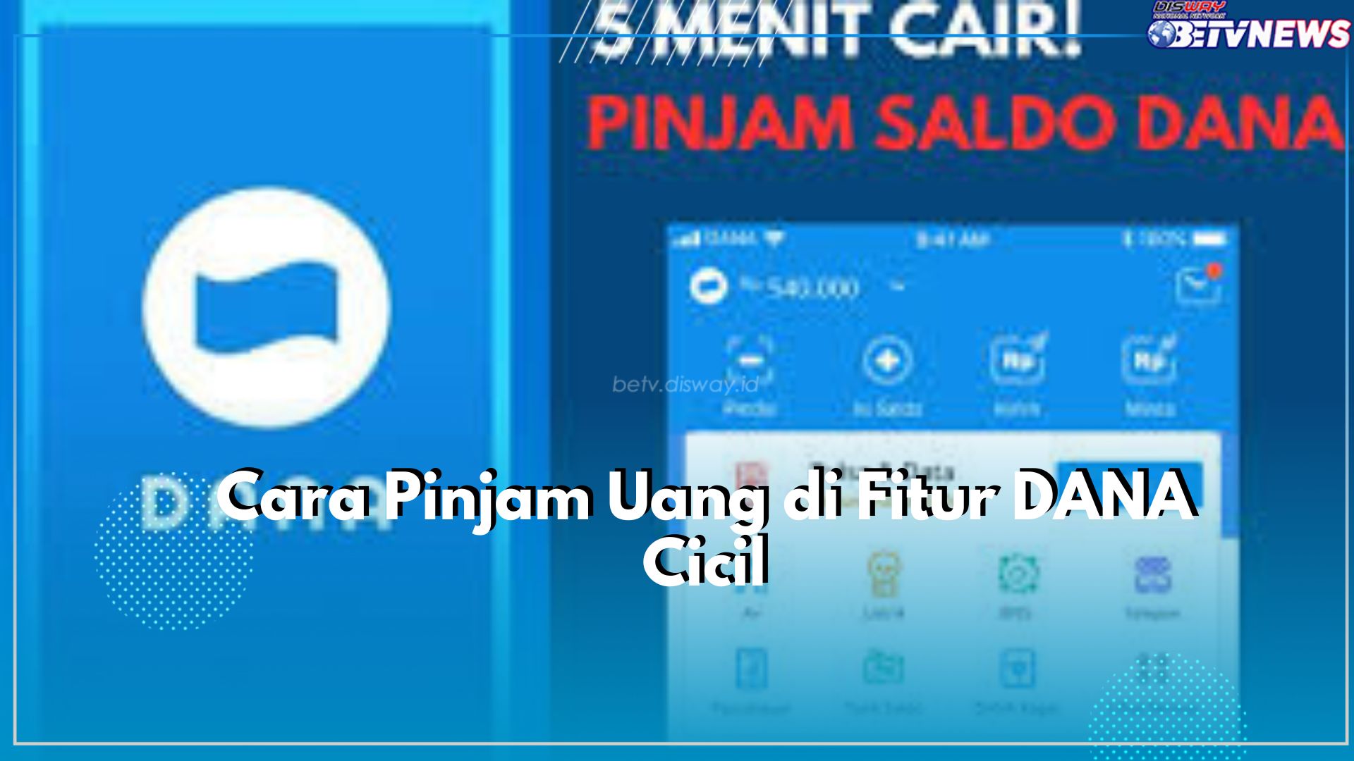 Gunakan Fitur DANA Cicil Auto Jadi Solusi Praktis Pinjam Uang Tanpa Ribet, Buruan Upgrade Premium Akun DANA 