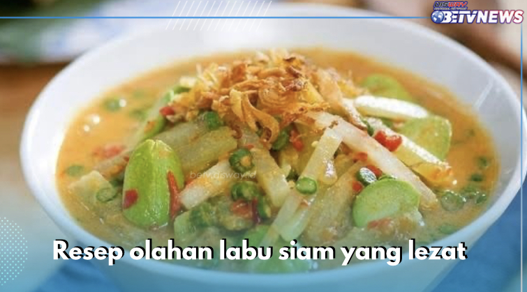 Lezat dan Bergizi! ini 5 Resep Olahan Labu Siam yang Wajib Kamu Recook