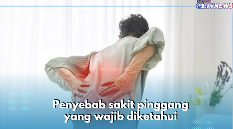 7 Penyebab Sakit Pinggang yang Wajib Diketahui, Saraf Kejepit hingga Gaya Hidup Tidak Sehat