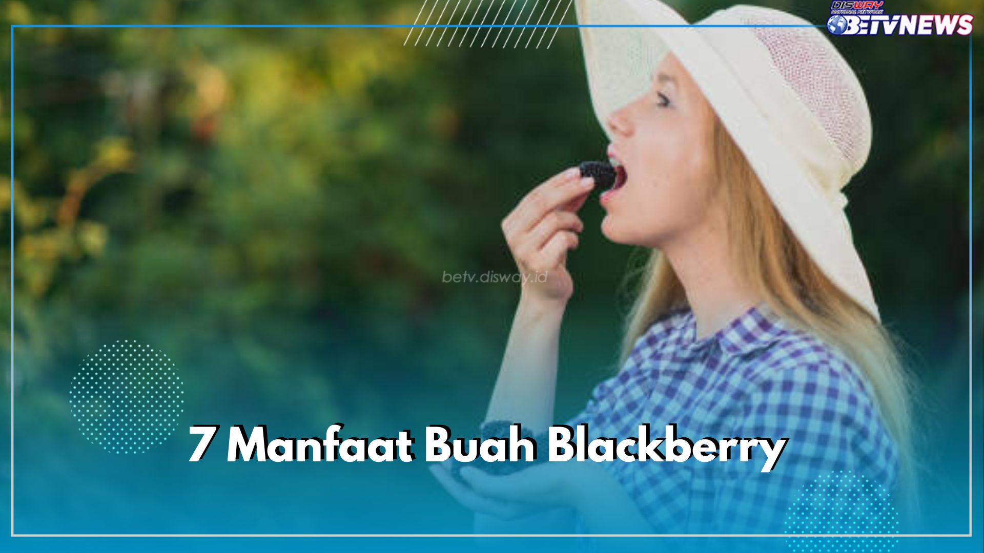 Intip 7 Manfaat Buah Blackberry, Ampuh Mengatasi Beragam Masalah Kesehatan Dari Dalam Tubuh