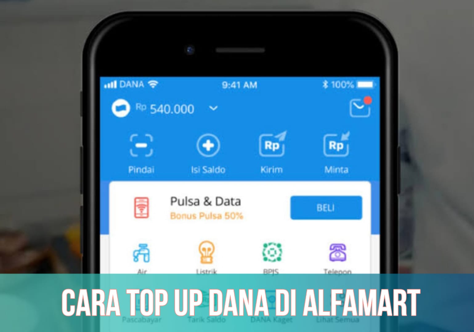 Cara Top Up DANA di Alfamart, Lengkap dengan Rincian Biaya Adminnya