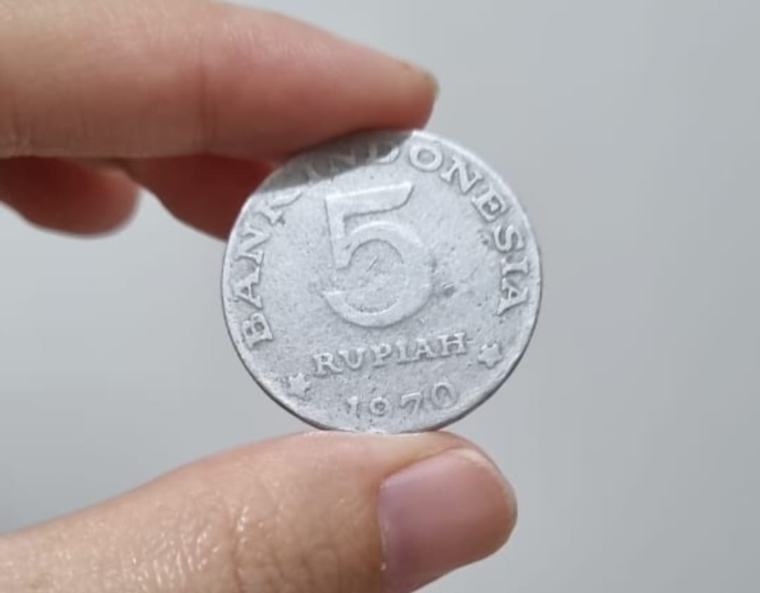 Ada yang Jual Koin Kuno Rp5 Tahun 1970 Seharga Rp10.000.000, Cek Tempat Jualnya!