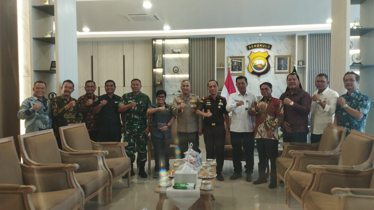 Jelang Natal, Panitia Oikumene Bengkulu Safari ke Forkopimda untuk Pererat Persaudaraan Umat Beragama