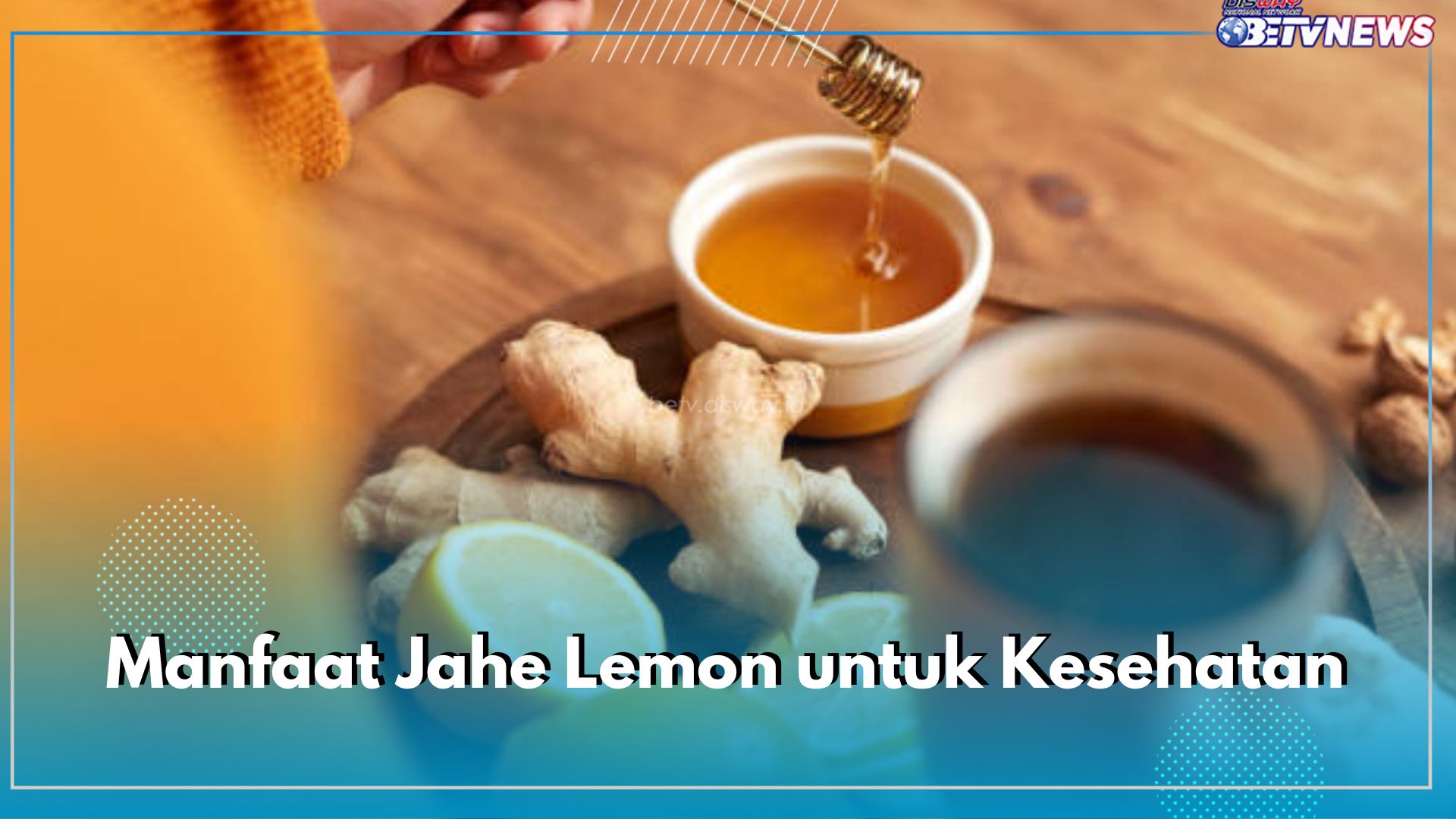 Baik di Konsumsi Sebelum Tidur, di Cek 6 Manfaat Jahe Lemon untuk Kesehatan