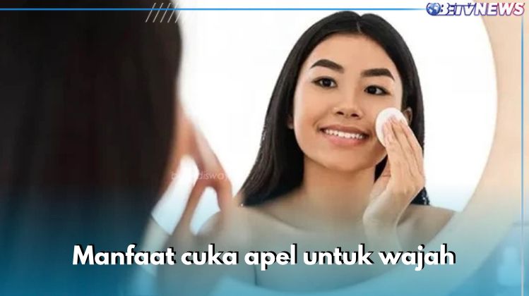 Halu Flek Hitam Menahun dengan Cuka Apel, Cek 7 Manfaat Lainnya di Sini