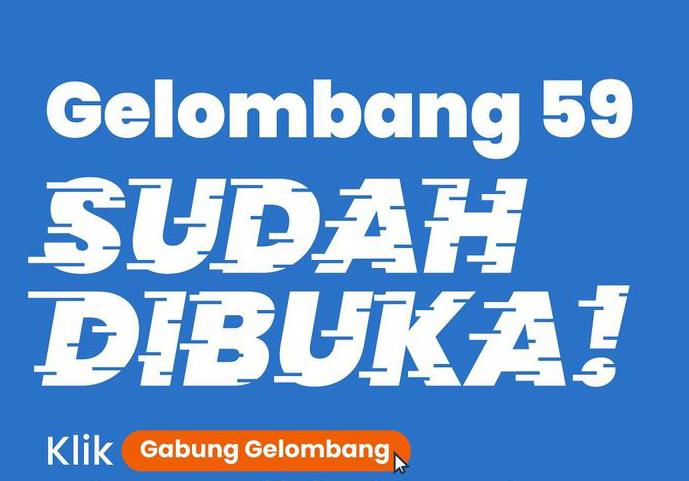 Bikin Girang! Gelombang 59 Kartu Prakerja Sudah Dibuka, Dapat Insentif Rp4.200.000, Begini Tips Lolosnya