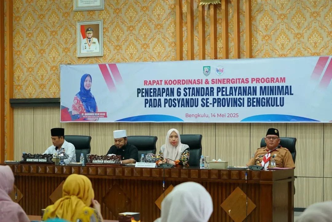 Gubernur Helmi Hasan Tekankan Posyandu Tempat Pemberdayaan Kesehatan Masyarakat 