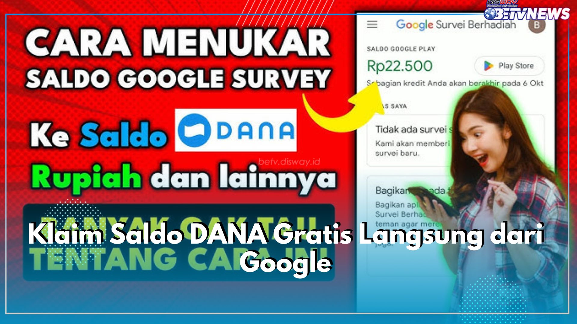 Klaim Saldo DANA Gratis Langsung dari Google, Lumayan untuk Jajan Hari Ini! Ikuti Langkahnya di Sini