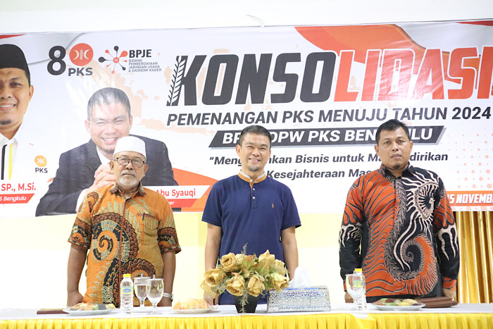 DPW PKS Bengkulu Konsolidasi Pemenangan Pemilu 2024, Peran Saksi Menjaga Suara Jadi Sorotan