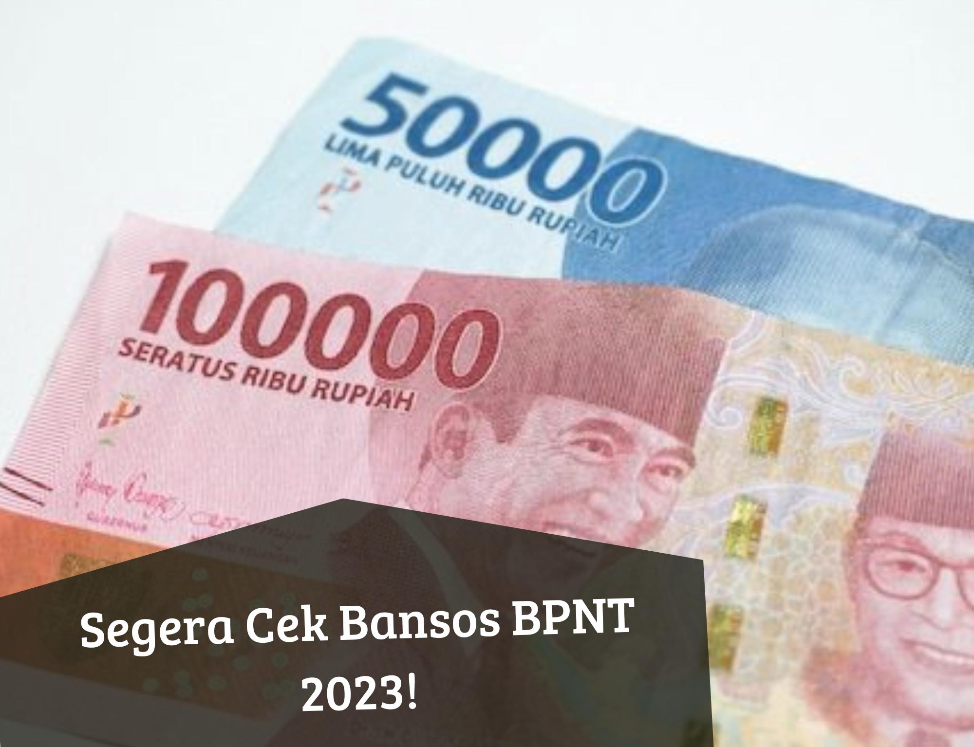 Cair Lagi Hari Ini! Cek Bansos BPNT 2023 Tahap 6, Siap-siap Terima Uang November-Desember Rp400.000