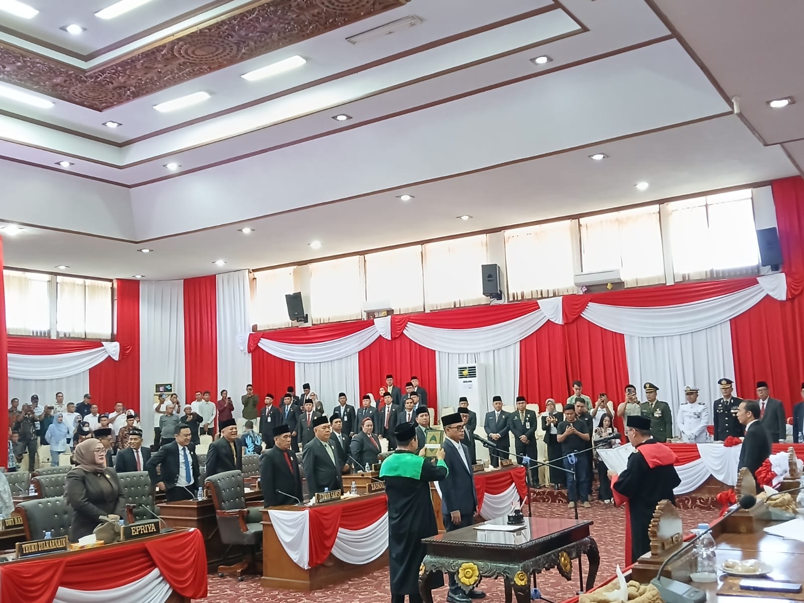 Teuku Zulkarnain Dilantik Jadi Waka I DPRD Provinsi Bengkulu: Legislatif dan Eksekutif Sinergi Bantu Rakyat