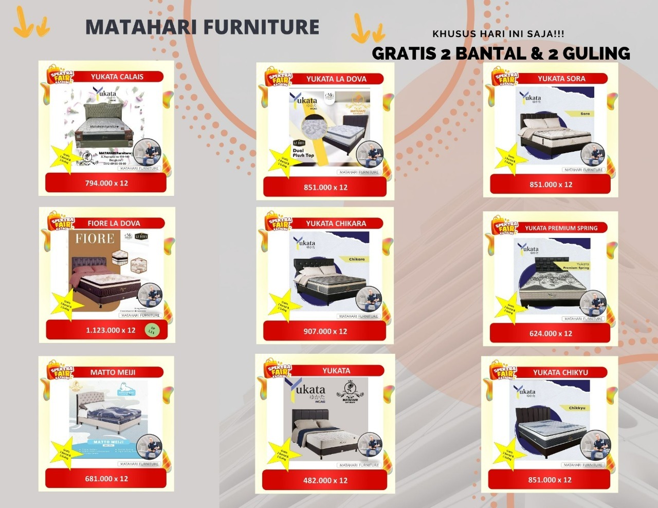 Yuk Ketemu Okan di Matahari Furniture!