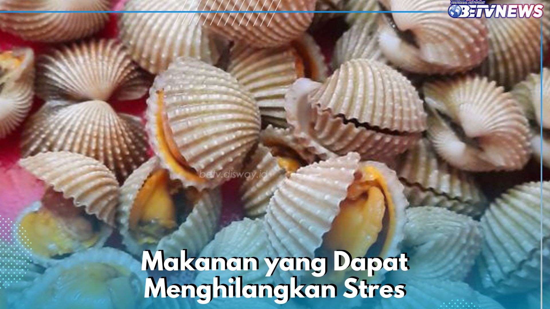 6 Makanan Ini Ampuh Menghilangkan Stres, Salah Satunya Coba Konsumsi Kerang