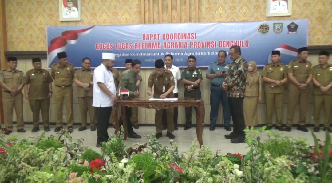 4 Lahan HGU Perusahaan Perkebunan di Bengkulu Dilepaskan, Minimalisir Konflik Pertanahan 