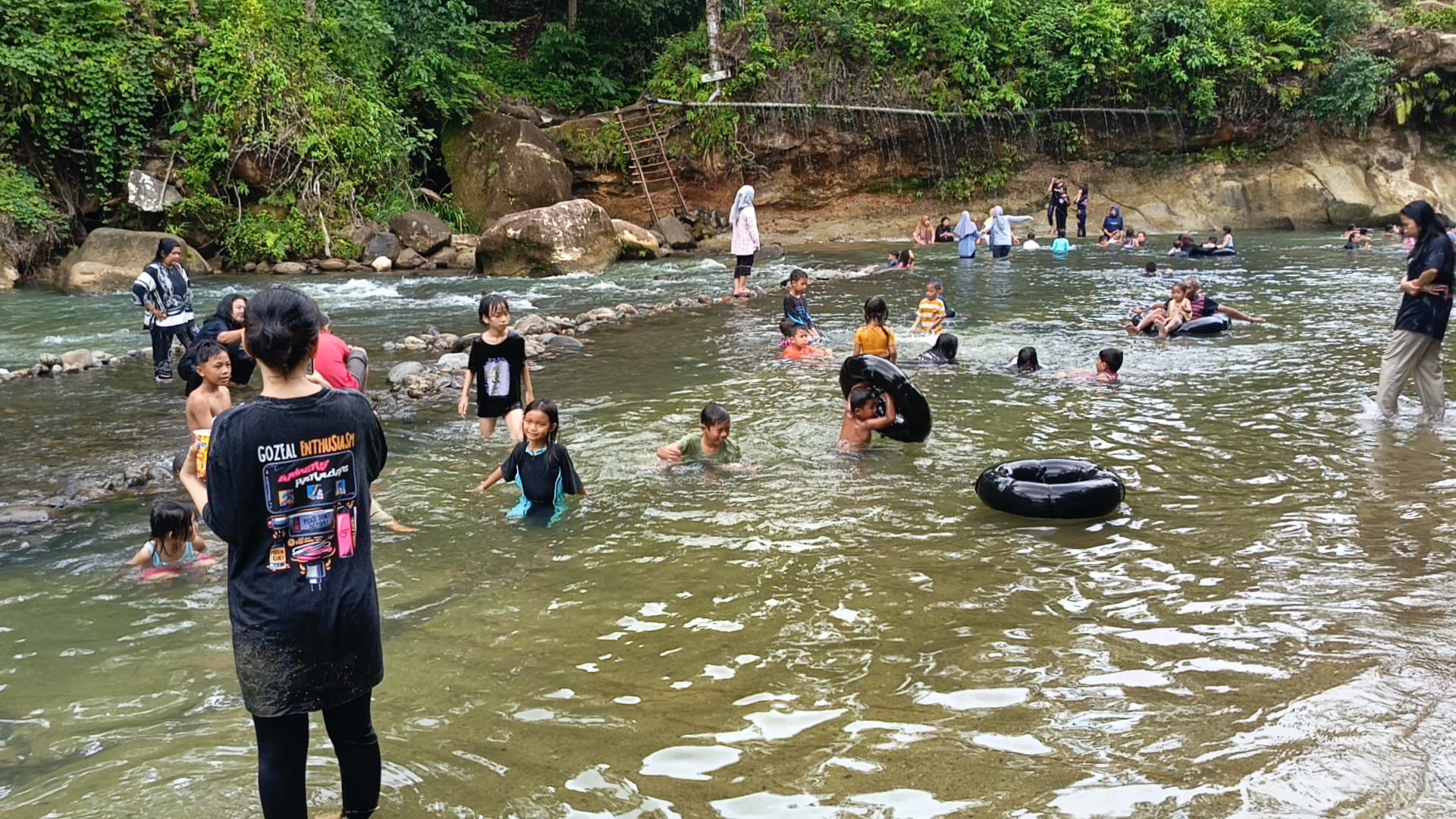 Tempat Wisata Napal Jungur Sepi Kunjungan di Hari Ketiga Lebaran