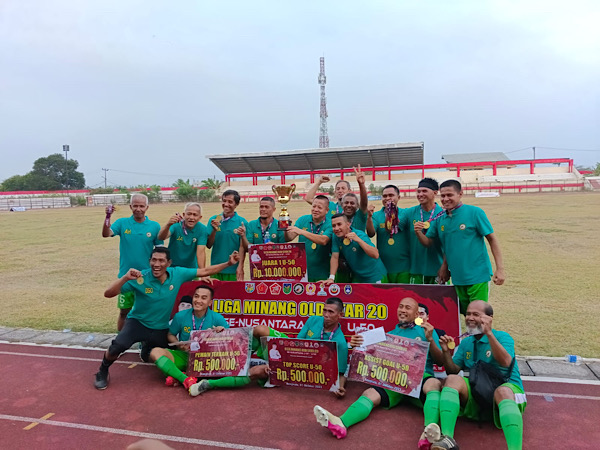 The Minang Old Star Depok Juara Dedi Ruskam Cup 2023