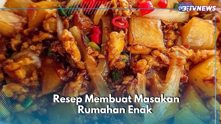 Cobain Menu Hari Ini! Resep Enak Masakan Tumis Daging Kentang, Auto Makin Nikmat
