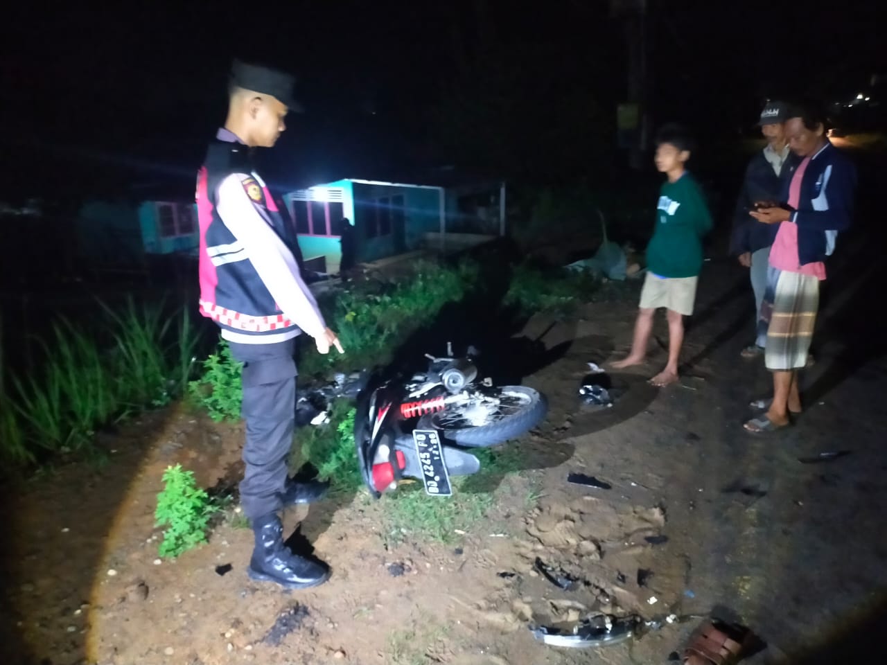 Kecelakaan Truk Tronton Vs Motor di Seluma, 1 Orang Meninggal Dunia