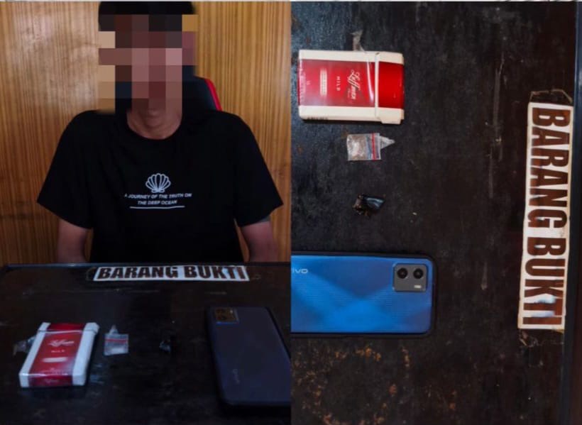 Gagal Tangkap Bandar, Polisi Bekuk Pengguna Sabu di Kampung Melayu