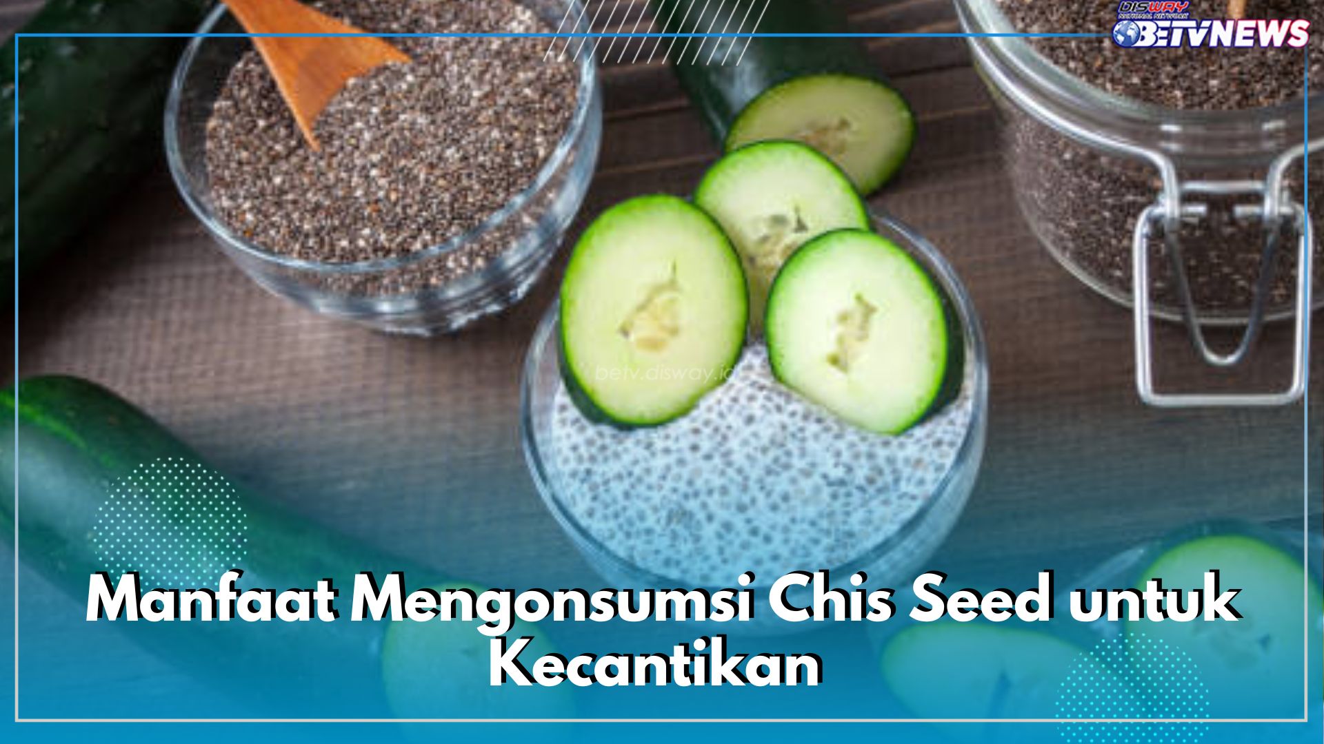 Bikin Rona Wajah Merah Alami, Ini Manfaat Mengonsumsi Chis Seed untuk Kecantikan