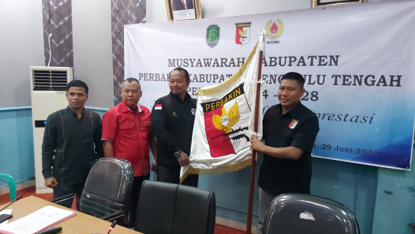 Muskab Perbakin Bengkulu Tengah 2024, Nurul Iwan Setiawan Terpilih Sebagai Ketum