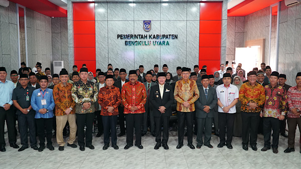 Gubernur Rohidin Lantik Dewan Pengawas, Hakim dan Panitera MTQ ke-36 Provinsi Bengkulu