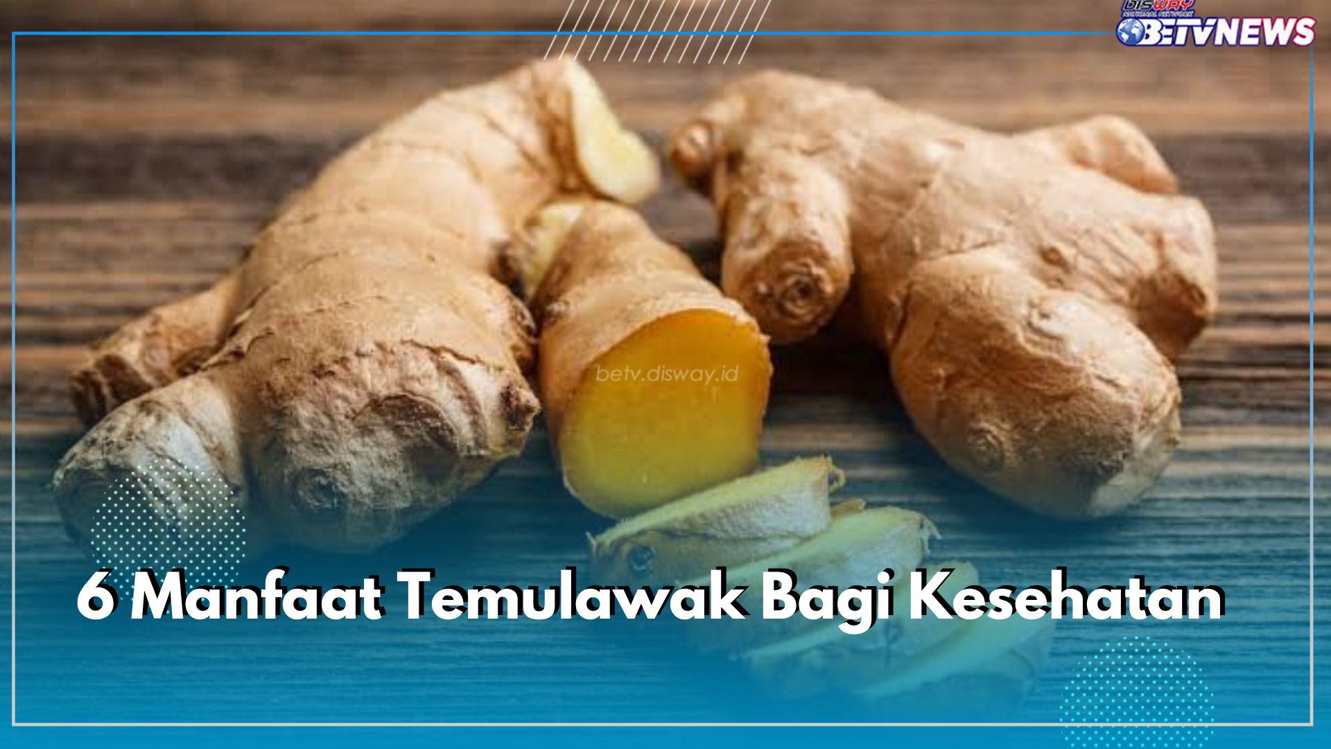 Kerap Digunakan Sebagai Obat Alami, Ini 6 Manfaat Temulawak Bagi Kesehatan
