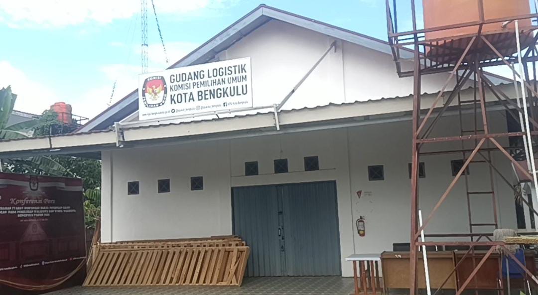 KPU Kota Bengkulu Terima 283.740 Surat Suara Pilgub