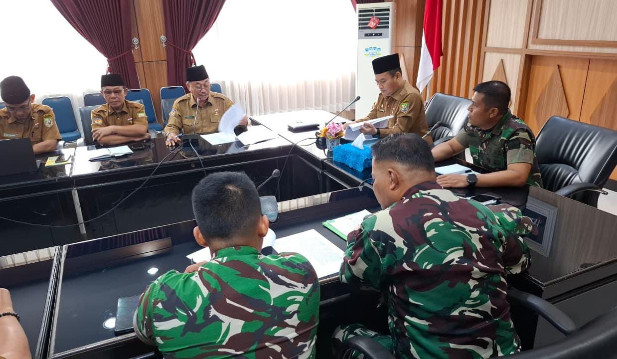 Pemprov Bengkulu dan TNI Siapkan Sinergi Pembangunan hingga Desa