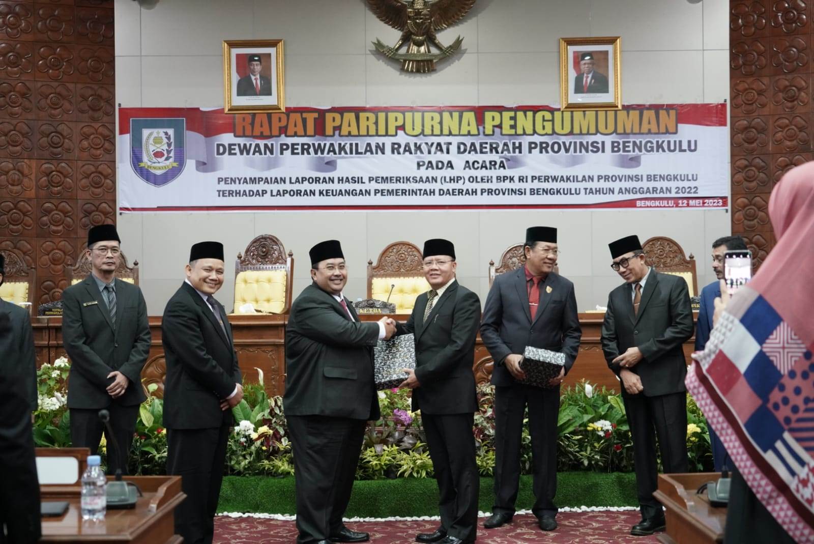 Pemerintah Provinsi Bengkulu Raih Opini WTP 6 Kali Berturut-turut