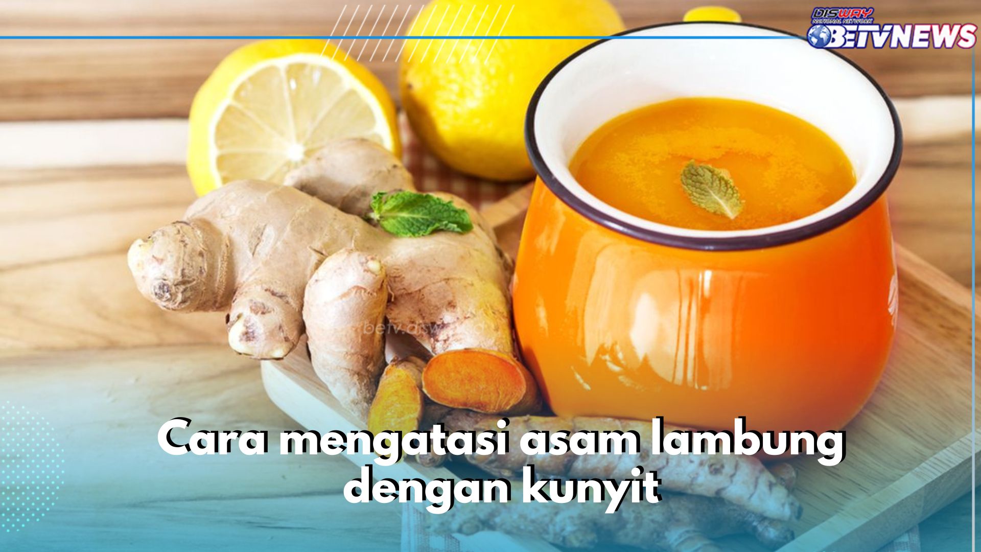 Ini 3 Cara Mengatasi Asam Lambung dengan Kunyit, Dijamin Langsung Sembuh