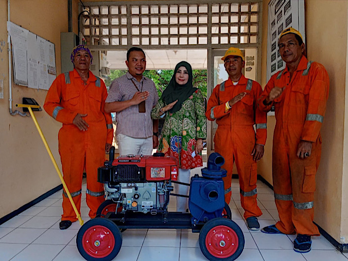 Dinas TPHP Bengkulu Ciptakan Inovasi Mobile Water Pall, Mudahkan Petani Mengairi Lahan Sawah