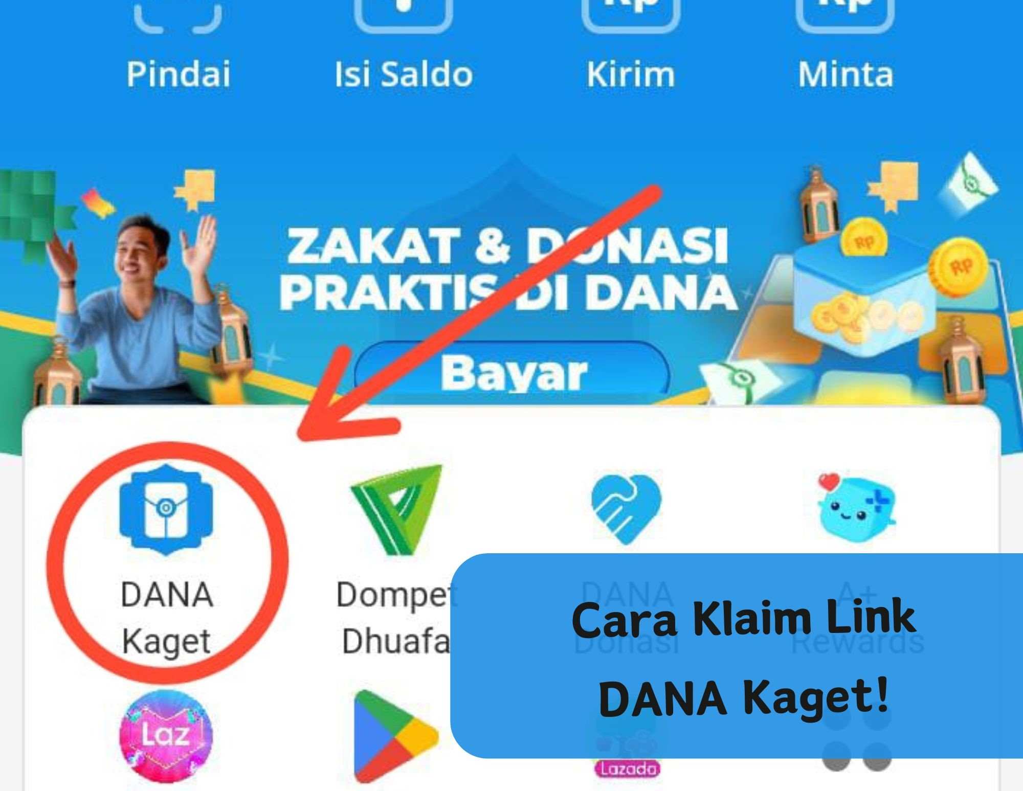 Selamat Dapat Saldo Gratis! Cek Cara Klaim Link DANA Kaget di Sini, Auto Langsung Masuk ke Akun Kamu