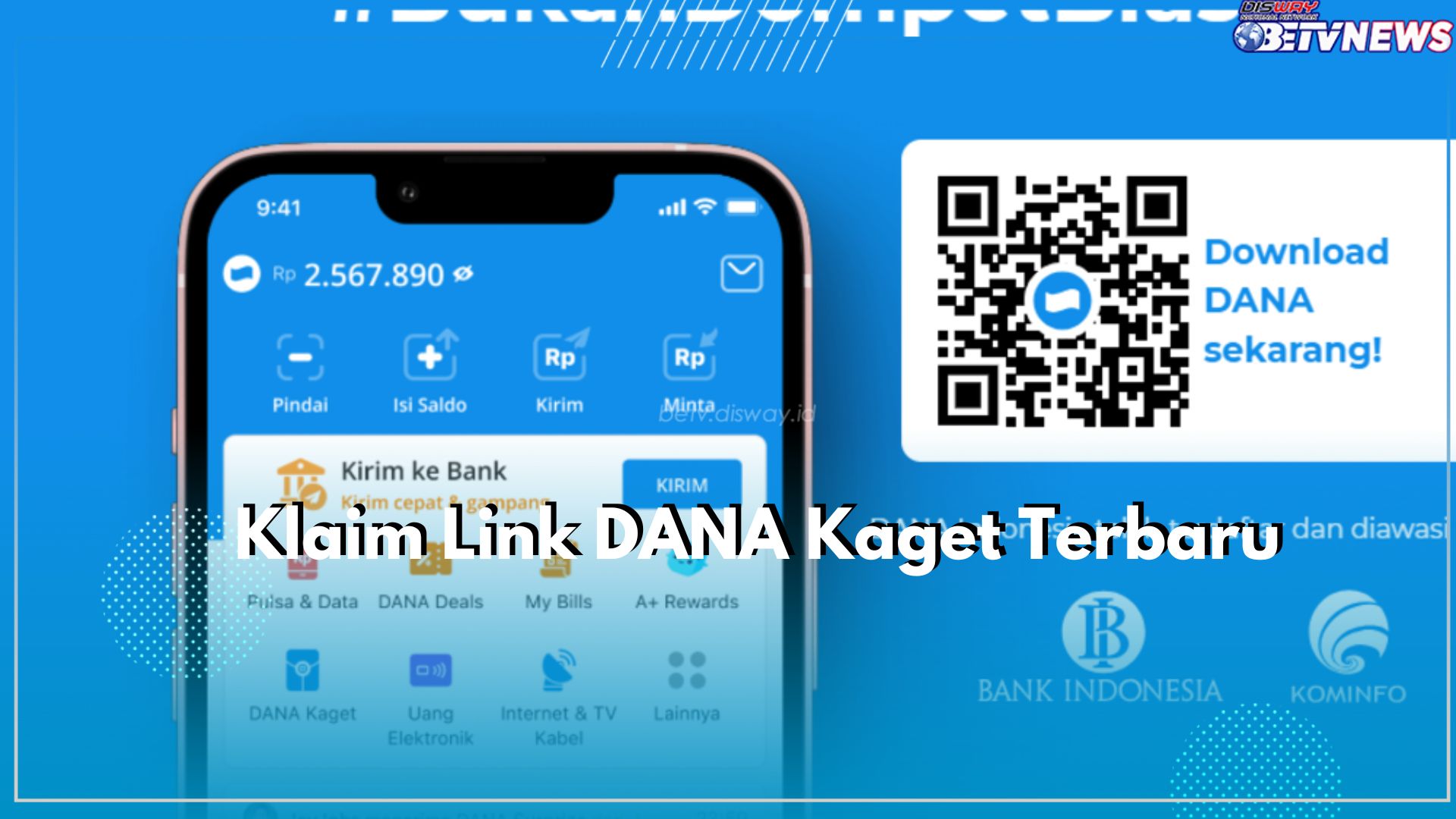 Saldo DANA Grastis dari Link DANA Kaget Terbaru Edisi Minggu, 8 Juni 2025, Cek Linknya Hanya Disini!