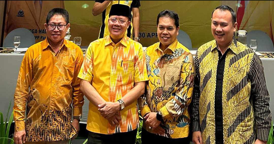 6 Cakada Kota Bengkulu dari Partai Golkar Tandatangani Kerjasama dengan Lembaga Survei Pusdeham