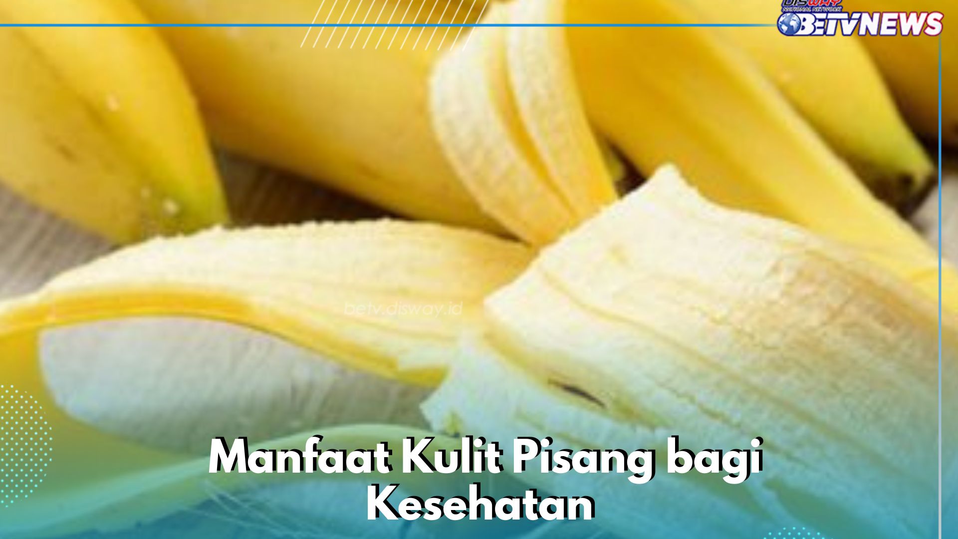 Cukup Gunakan Kulit Pisang Bisa Membantu Mengurangi Depresi, Ini Manfaat Lainnya bagi Kesehatan