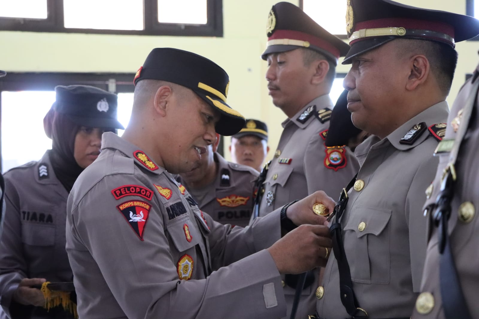 Kapolres Seluma Pimpin Sertijab, Kabag Ops, Kasat Lantas dan Kapolsek Berganti