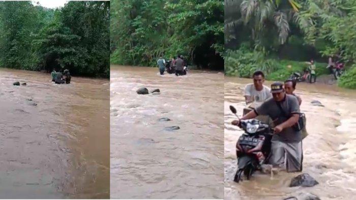 Nyaris Renggut Nyawa, Warga Minta Jembatan Simpang di Seluma Segera Dibangun