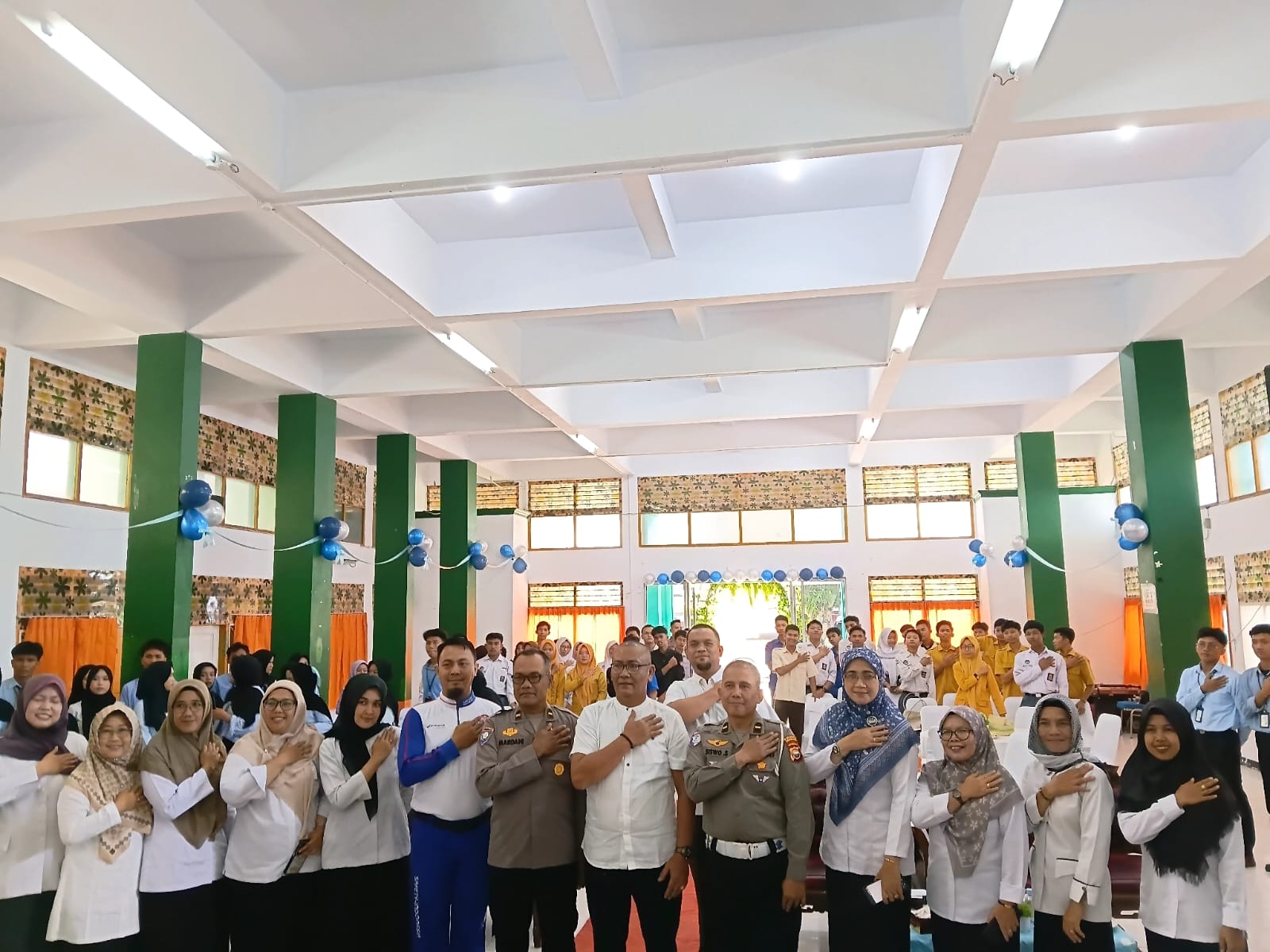 Bersama Kapolresta Bengkulu, SMKN 1 Bengkulu Gelar Event XII MPLS 2, Bangun Kesadaran Aman Berkendara